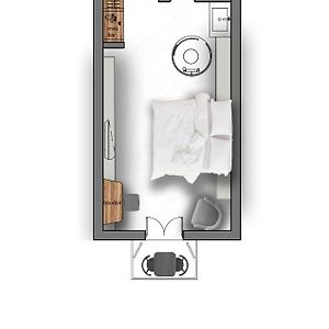 Double Kamer met een Panoramisch Uitzicht